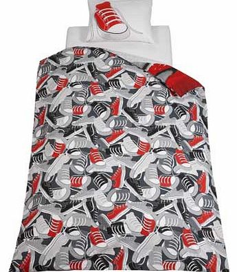 SkyCovers Lace Red Bedding Set - Single