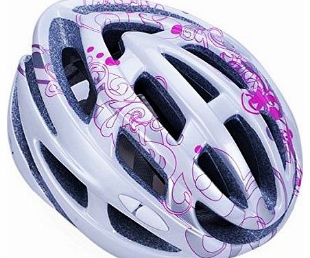 New Fashion Sports Bike Bicycle Cycling Safety Helmet 53-58cm Adjustable PC Shell (Purple Print)