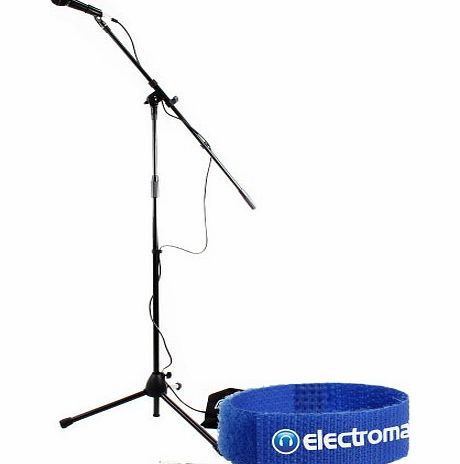 Skytec Professional Complete Karaoke Microphone Stand Kit System   Carry Bag