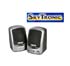 AMPLIFIED STEREO SPEAKER SYSTEM 10W