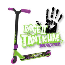 Rage II Tantrum Jnr Scooter - Black Goblin
