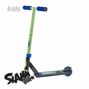 Slamm Scooters - Slamm Frenzy Scooter - Green/Blue