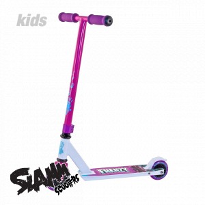 Slamm Scooters - Slamm Frenzy Scooter - Pink/White