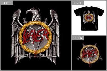 Slayer (Classic Logo) T-shirt brv_slay_15082000_D