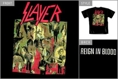 slayer (Reign In Blood) T-shirt