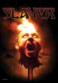 Slayer Torch Head Textile Poster