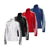 Slazenger Adidas T8 Womens Team Jacket (Small Red/White)