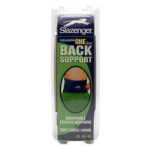 Slazenger Adjustable One Size Back Support - size: One Size