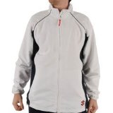 Slazenger Nicolls Track Top White/Navy Extra Lge