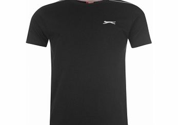 Slazenger Plain Black T-Shirt Large