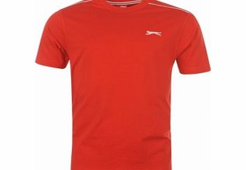 Slazenger Plain Red T-Shirt Medium