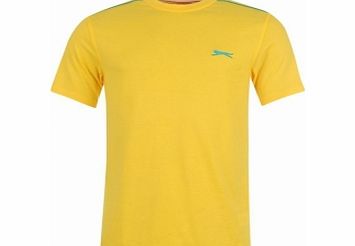 Slazenger Plain Yellow T-Shirt Large