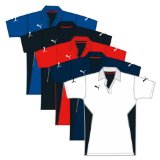 Slazenger Puma v-Kon Polo Shirt (Red/Black X Large)