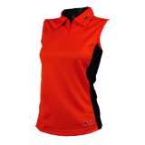Slazenger TK Korsika Womens Playing Shirt (Black/Red Medium)