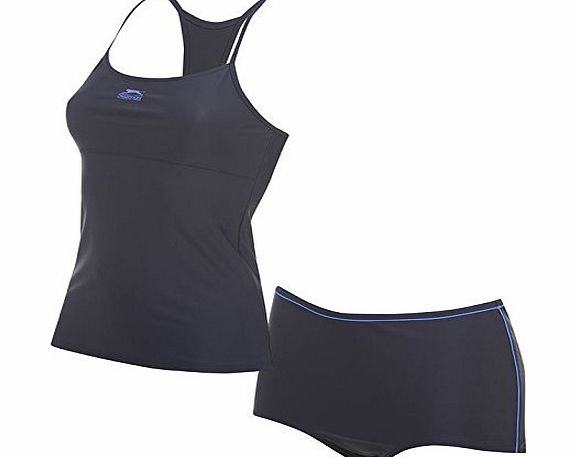 Slazenger Women Tankini Set Ladies Navy/OceanBlue 14 (L)