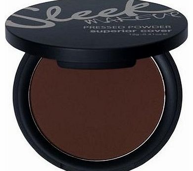 Sleek MakeUp Sleek Superior Cover Pressed Powder - Woodsmoke