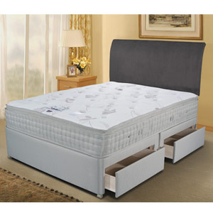 Sleepeezee , Supreme Memory 1600, 6FT Divan Bed