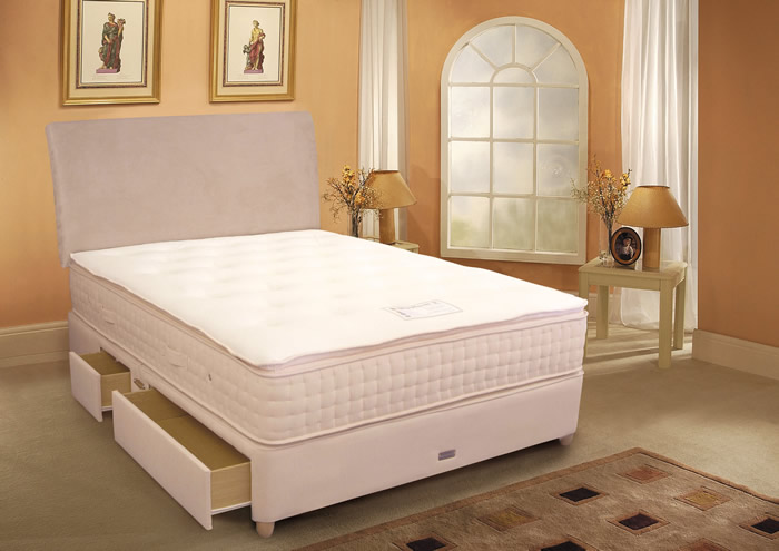 Sleepeezee Beds Pocket Visco Splendide 3ft Single Divan Bed