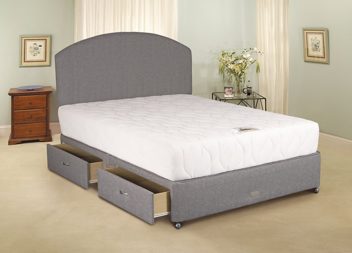 Sleepeezee Beds Touch 324 3ft Single Divan Bed