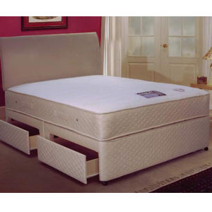 Sleepeezee Shadow 850 4FT 6` Double Divan Bed