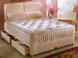 Sleepeezee Visco Splendide 5FT Divan Bed