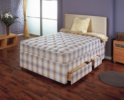 Sleepline Classic Double Divan Bed