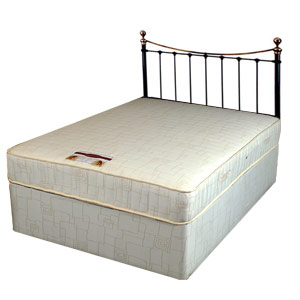 Sleeptime Beds Memory Non Turn 4FT Sml Double Divan Bed