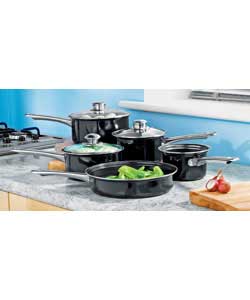 Slik 5 Piece Black Pan Set