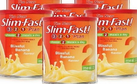 Slim Fast Blissful Banana Powder Multipack-