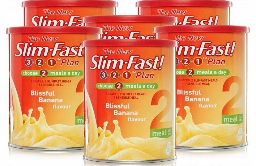 Slim Fast Blissful Banana Powder Multipack