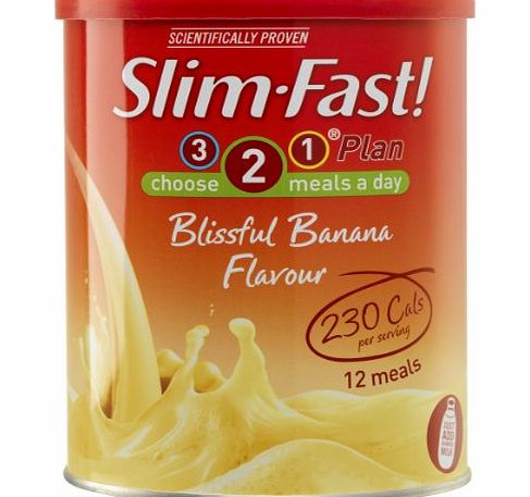Slim Fast Meal Replacement Cans Banana 438G