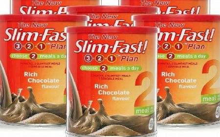 Slim Fast Rich Chocolate Powder Multipack- Short