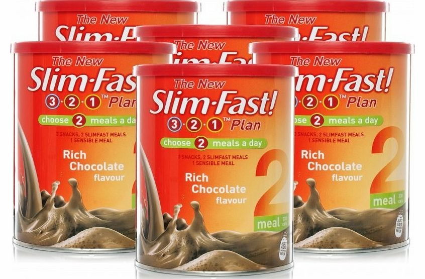 Slim Fast Rich Chocolate Powder Multipack