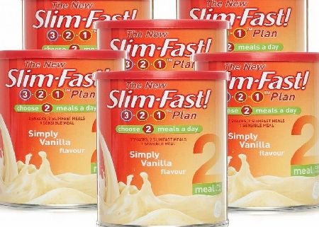 Slim Fast Simply Vanilla Powder Multipack- Short