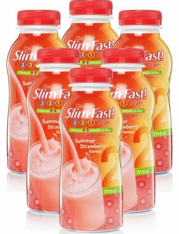 Slim Fast Summer Strawberry Shake Multipack