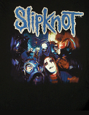 Slipknot Group Blue T-shirt