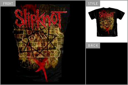 Slipknot (Iwoa Map) T-Shirt brv_15092063P