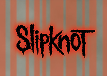 Slipknot Masks Logo Keyring
