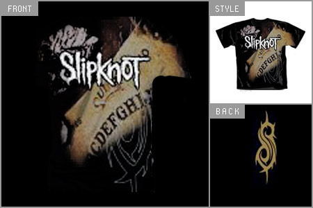 slipknot (Ouija Board) T-Shirt brv_15092081P