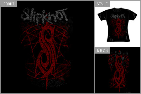 slipknot (Star) Skinny T-Shirt brv_15092205_T_D