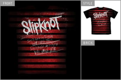 Slipknot (Stripes) T-Shirt brv_15092028