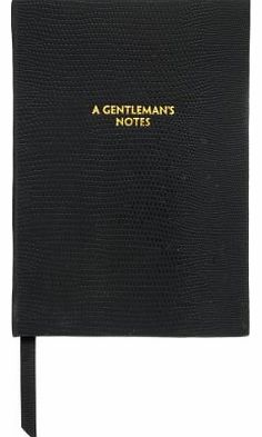 Sloane Stationery Black Journal - A Gentlemans Notes, Professional Office Supply Range