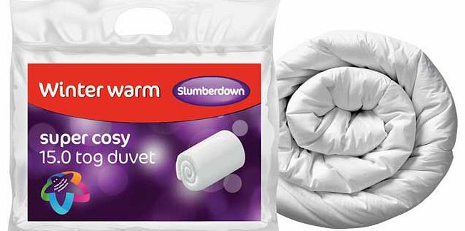 Slumberdown Winter Warm 15 Tog Duvet - Double