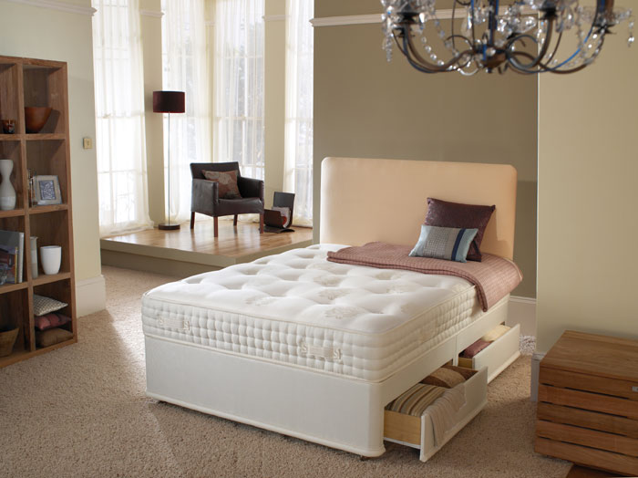 Slumberland Beds Gold Seal  6ft Super Kingsize Divan Bed