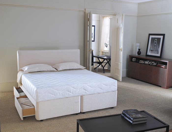 Slumberland Beds Kontur Zone Supreme  6ft Super Kingsize Divan Bed