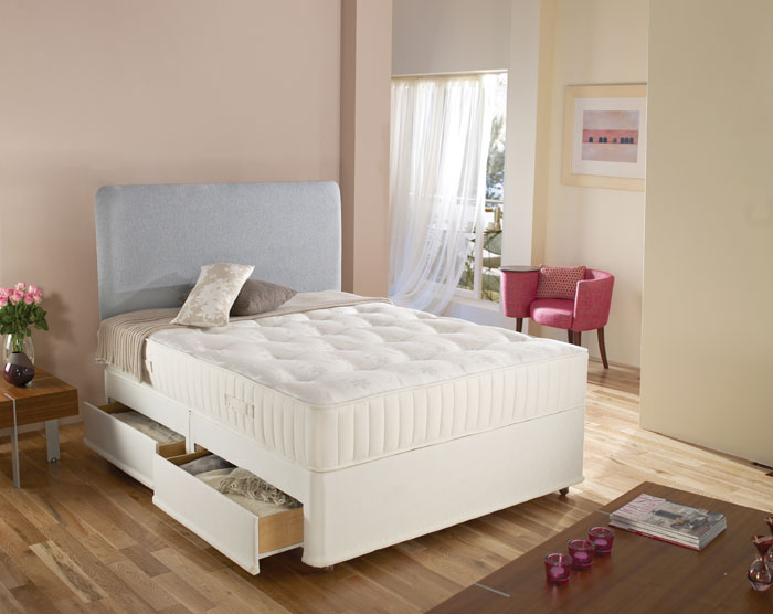 Silver Seal 3ft Single Divan Bed