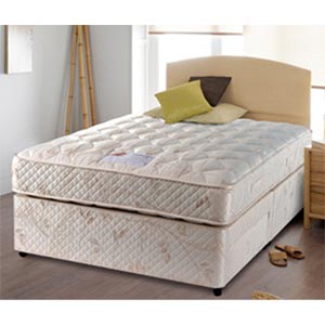 Slumberland Coral Seal 4FT6 Double Divan Bed