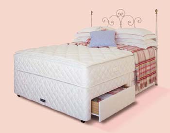 Slumberland Garden Party Divan and Mattress