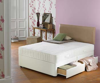 Slumberland Memory Seal Deluxe Divan and Mattress