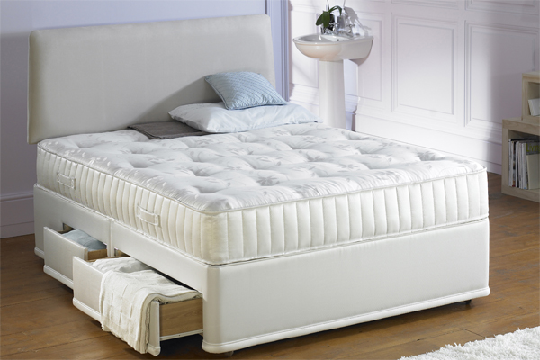Silver Seal Deluxe Divan Bed Double